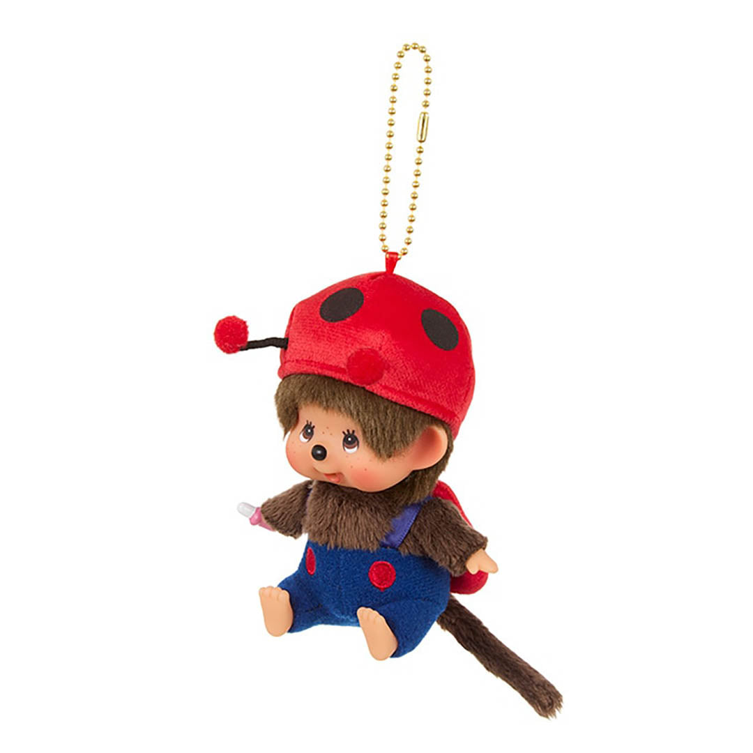 Official Monchhichi Lady Bug Keychain