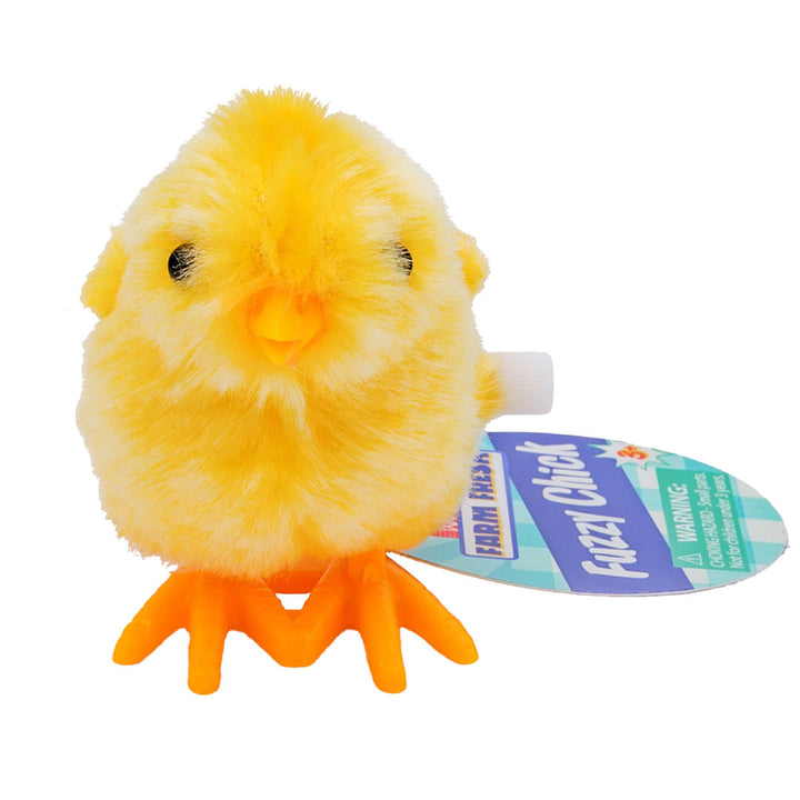 Wind Up Farm Fresh Barnyard Chicks - Fuzzy Yellow