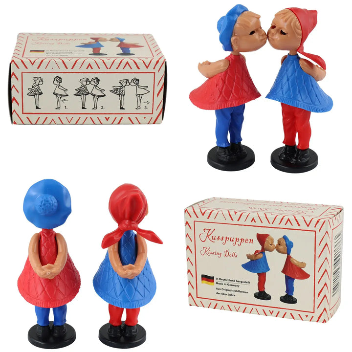 Retro Classic Magnetic Kissing Dolls Kissing Pair