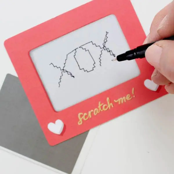NEW Scratch-Off Lunchbox Notes - Scratch-A-Sketch
