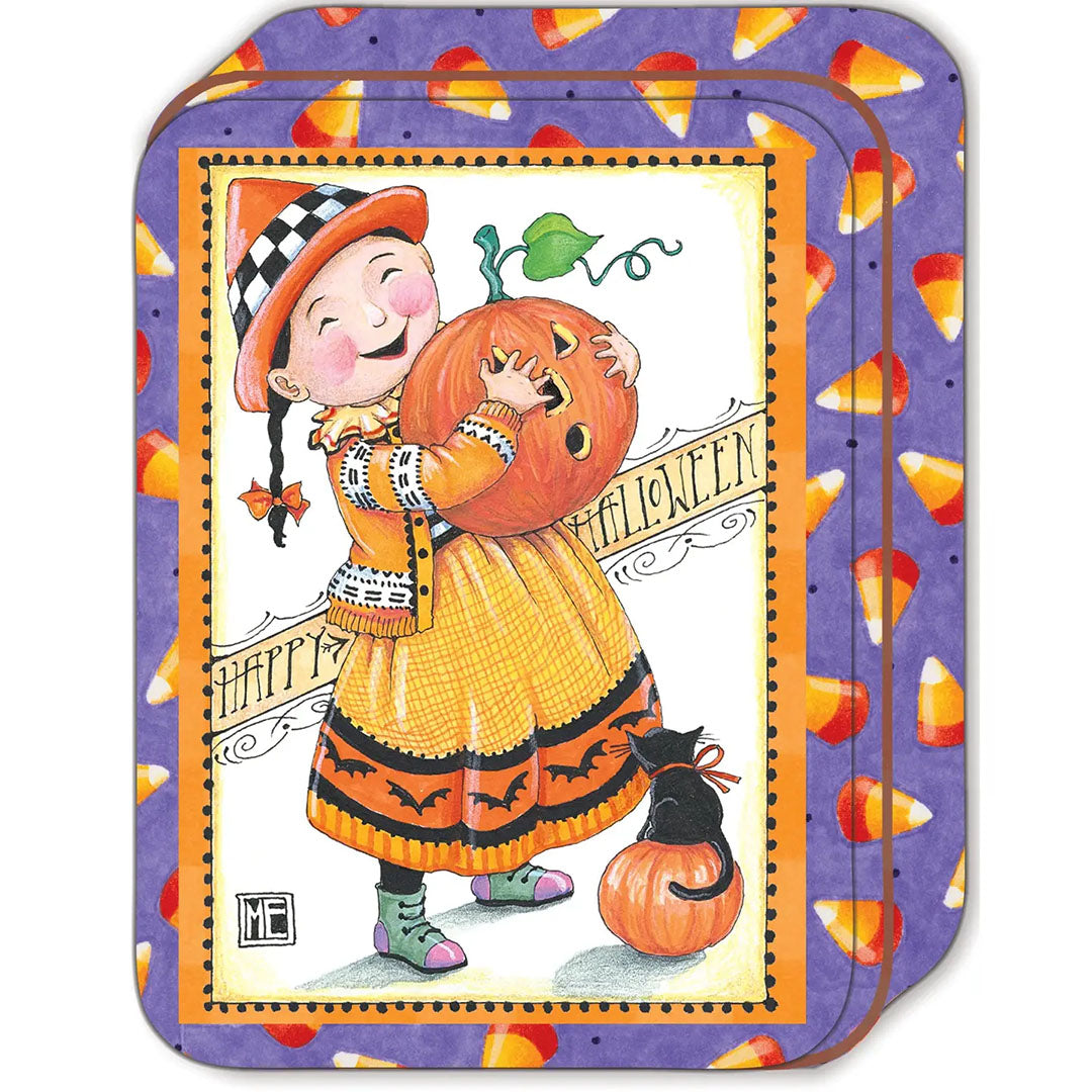 Mary Engelbreit Halloween Girl Sticker Tin