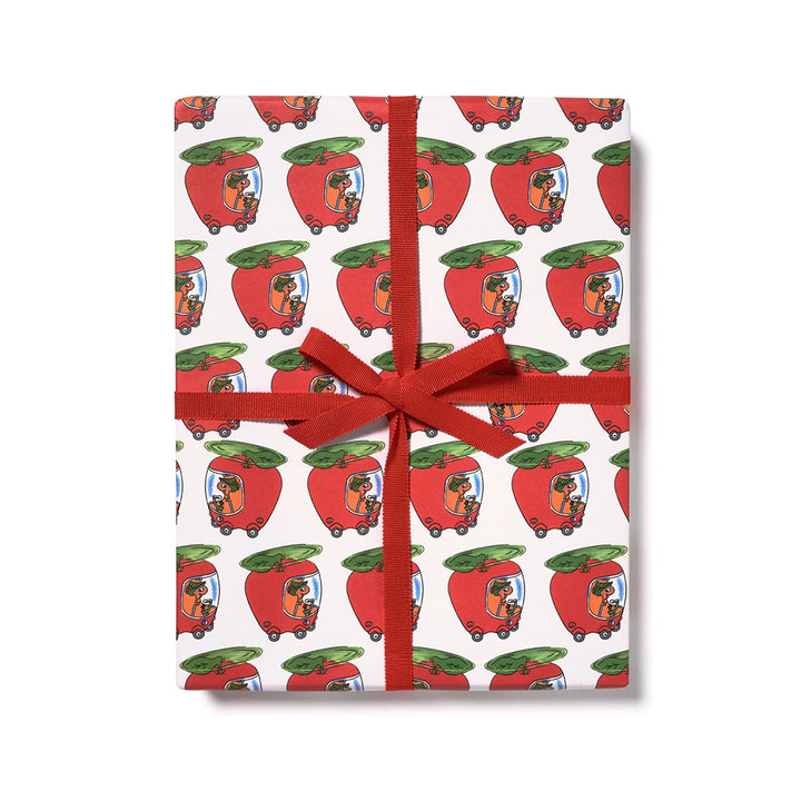 Richard Scarry Lowly's Apple Car Wrapping Paper - Roll of 3 Sheets