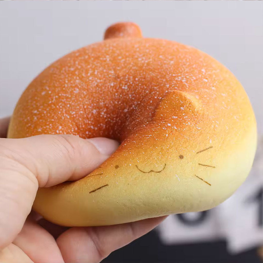 Cat Bread Squishy Toy