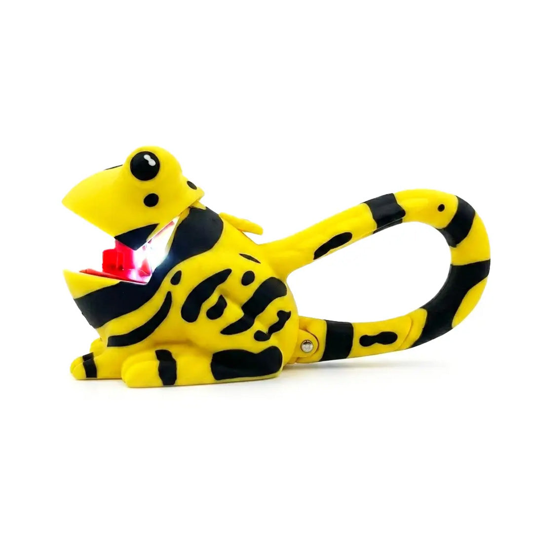 Animal Carabiner Flashlight - Yellow Frog