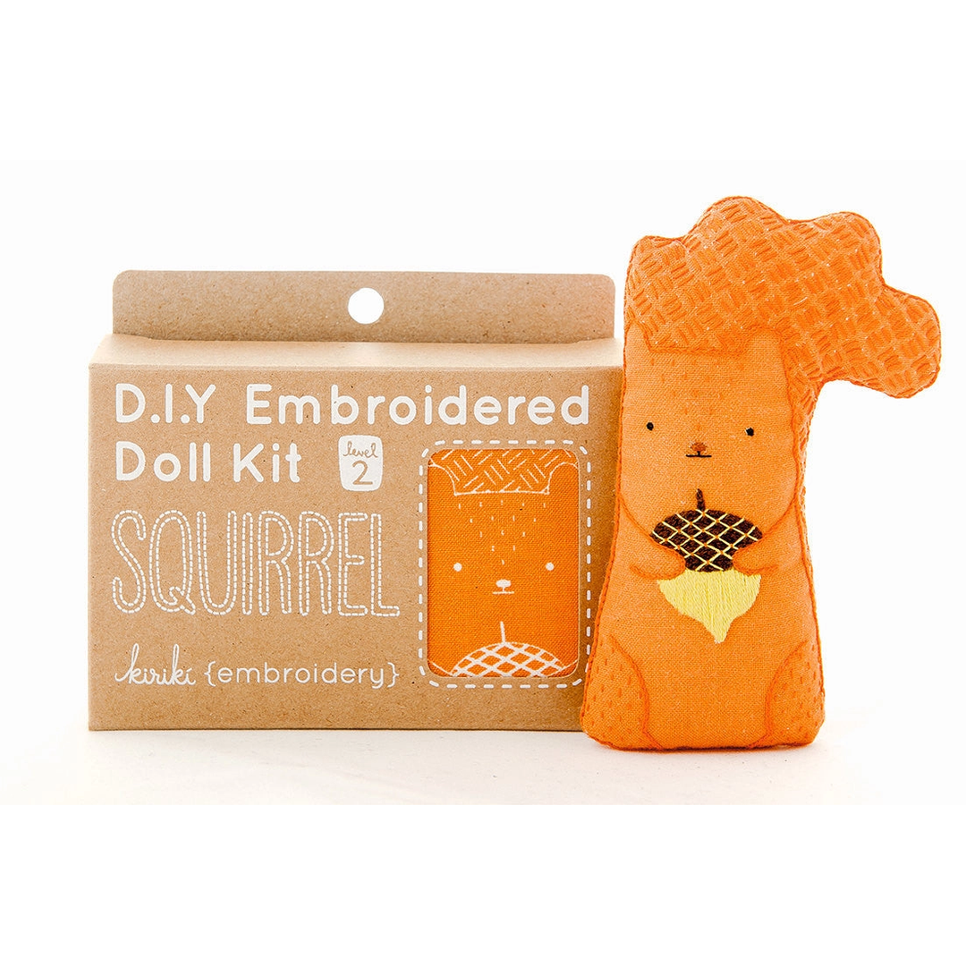 Embroidery Kit- Squirrel