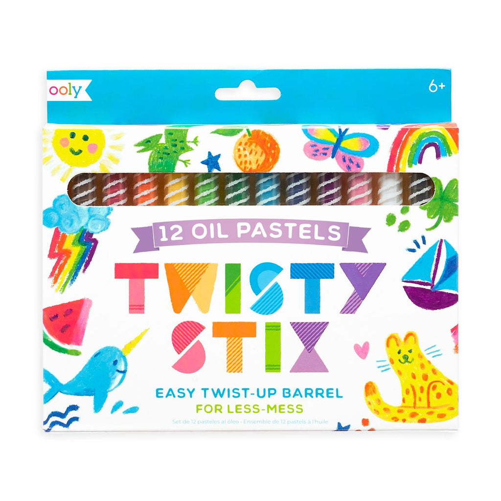 NEW Twisty Stix-Oil Pastels Set of 12