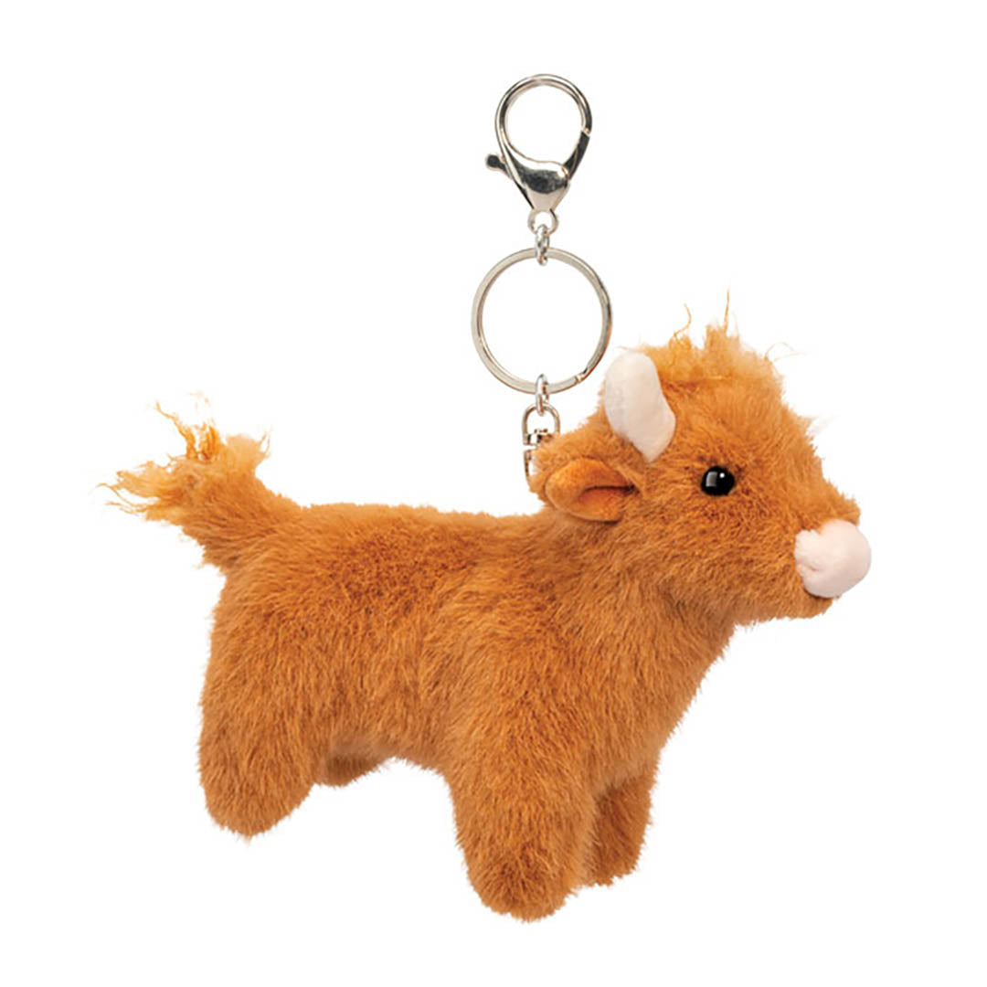 Highland Cow Plush Toy Bag Charm