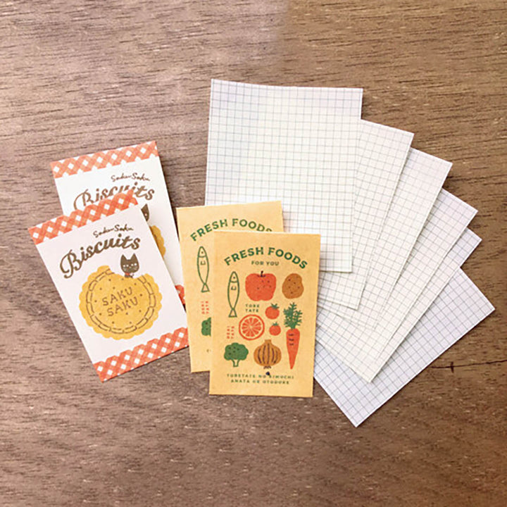 Japanese Mini Letter Set - Biscuit Marche