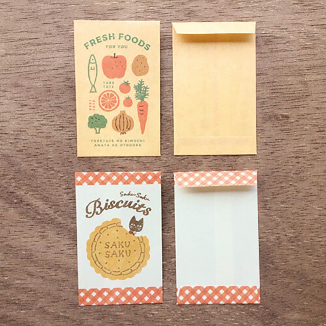 Japanese Mini Letter Set - Biscuit Marche