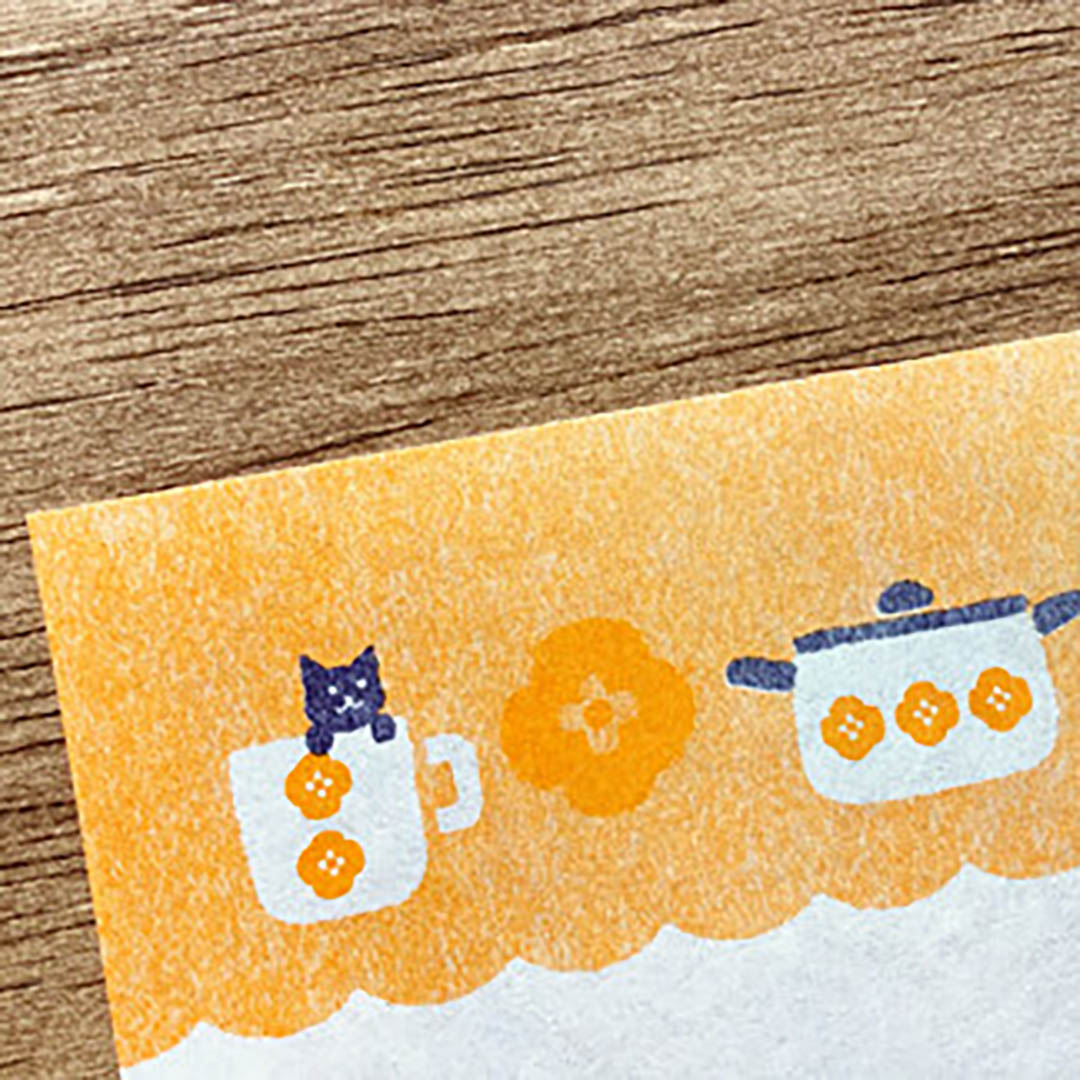 Japanese Mini Letter Set - Retro Diary Kitchen News