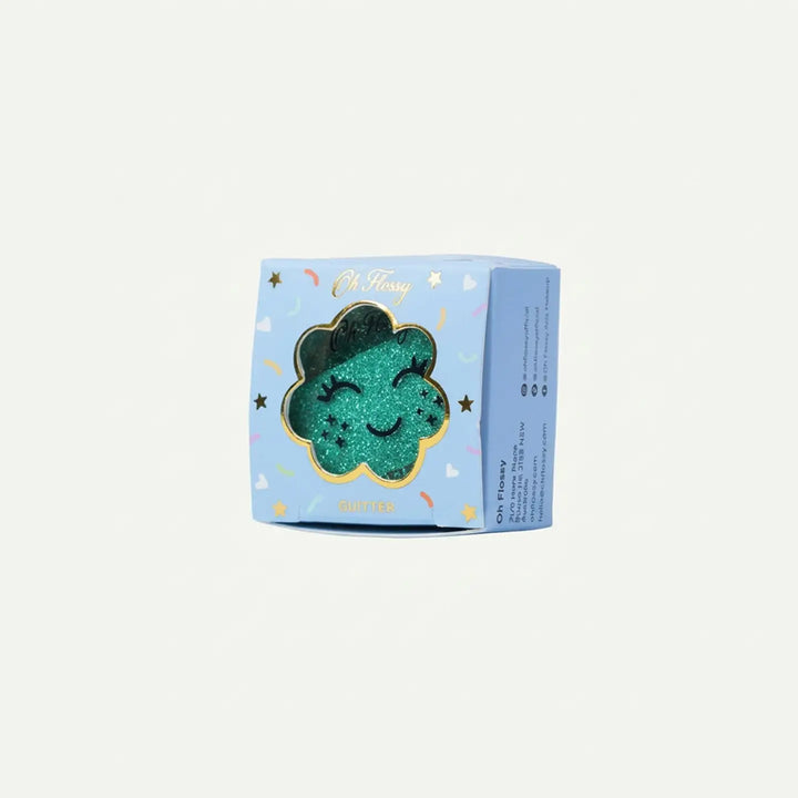 Oh Flossy Biodegradable Glitter - Mint Fine