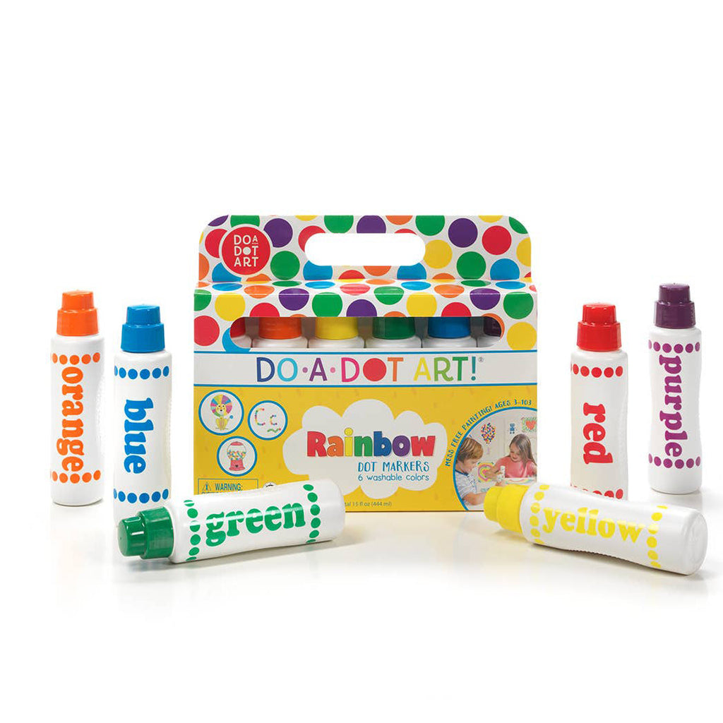 NEW Scented 6 Pack Rainbow Marker