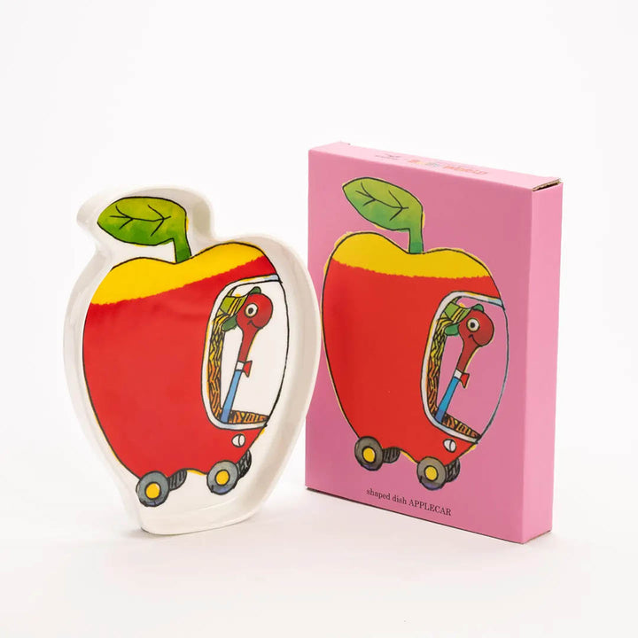 Richard Scarry Apple Car Shaped Trinket Tray