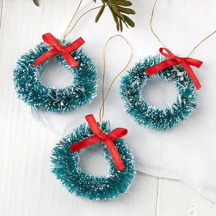 Miniature Green Sisal Wreath