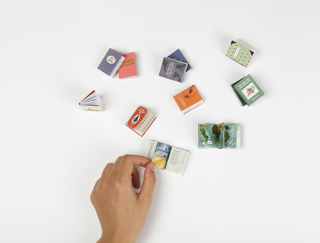 NEW My Miniature Library DIY Set