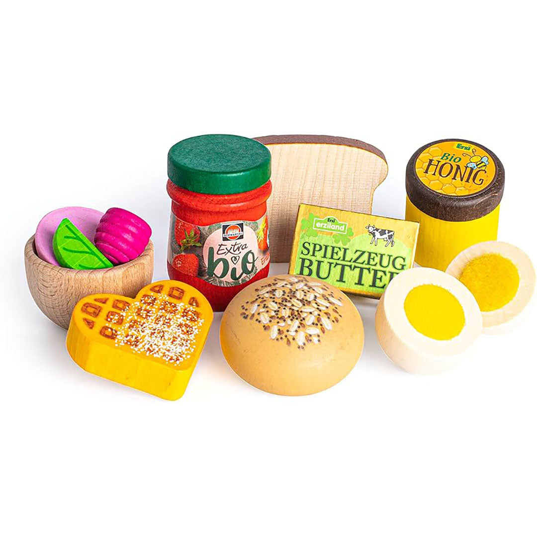 Breakfast Assortment Play Food Wooden Set