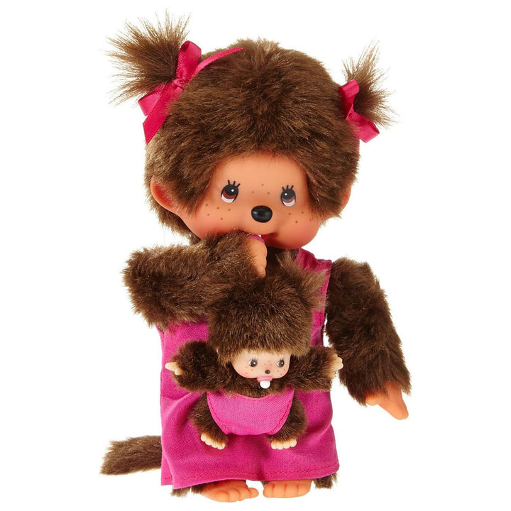 Monchhichi Mama and Baby Doll