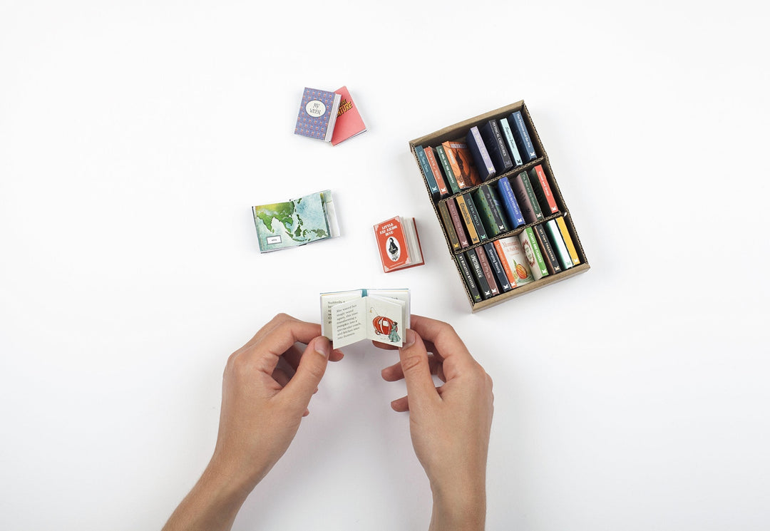 NEW My Miniature Library DIY Set