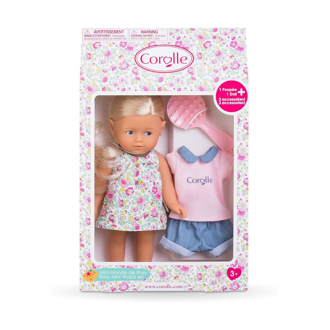 NEW French Doll 8" Doll Gift Set