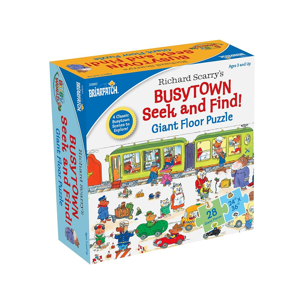 Richard Scarry Busytown Seek and Find Giant Floor Puzzle