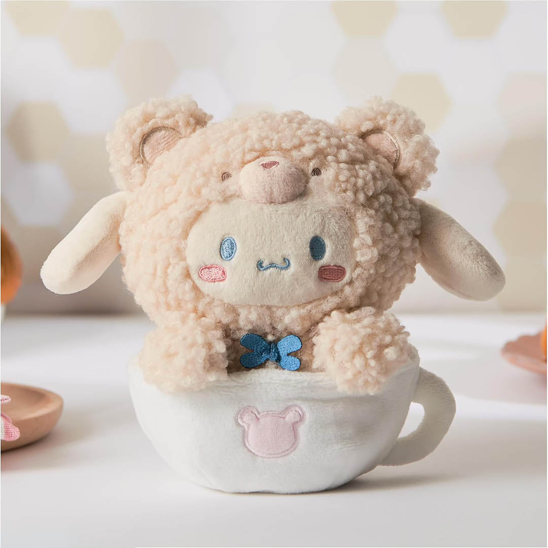 Cinnamoroll Café Latte Teddy Bear Plush 6"