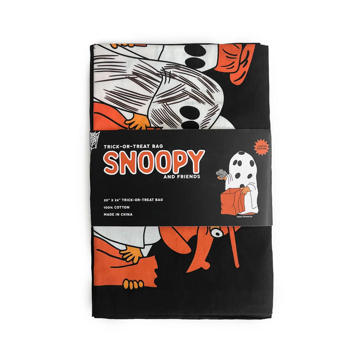 NEW Peanuts® Halloween Trick or Treat Bag Rock Pillowcase Style