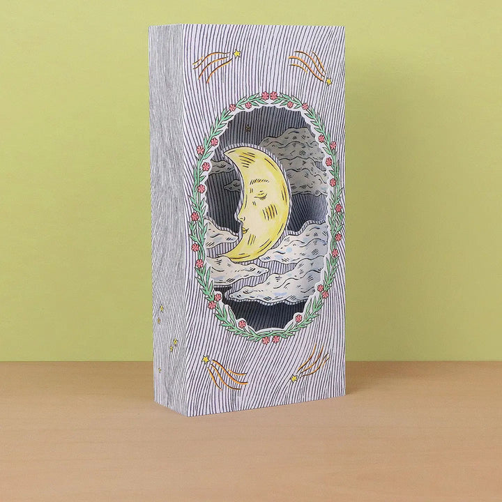 Magical Moon Die-Cut Card