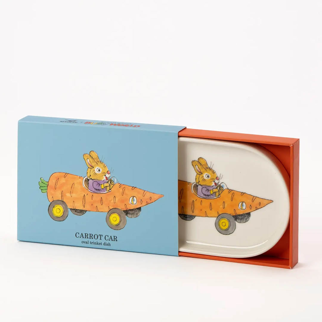 Richard Scarry Carrot Car Oval Trinket Dish