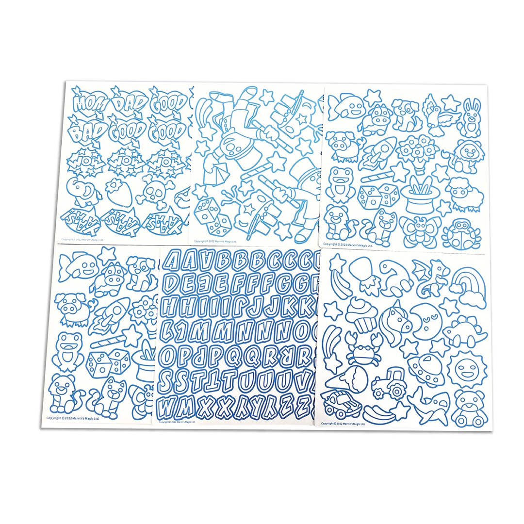 Magic Foil Rainbow Stickers