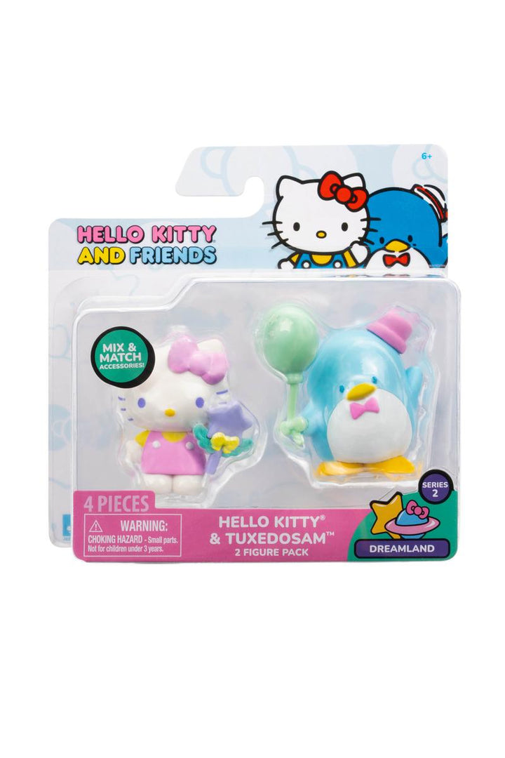 Hello Kitty & Friends 2" Dreamland 2 Figure Pack