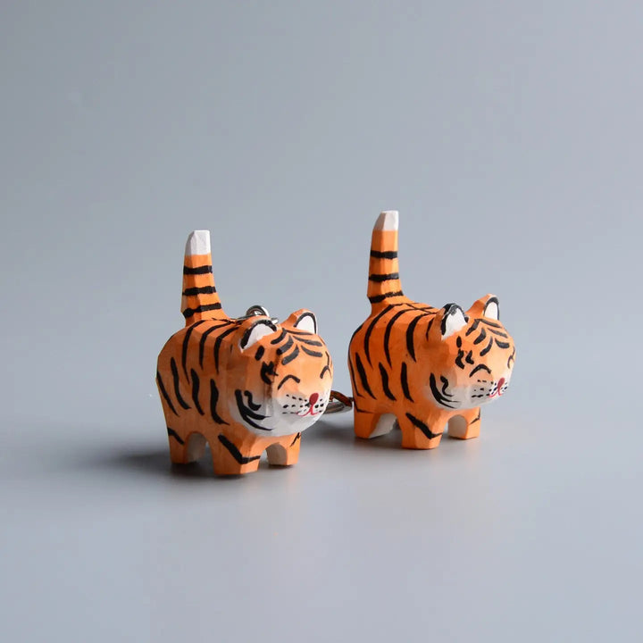Handmade Wooden Animal- Tiger