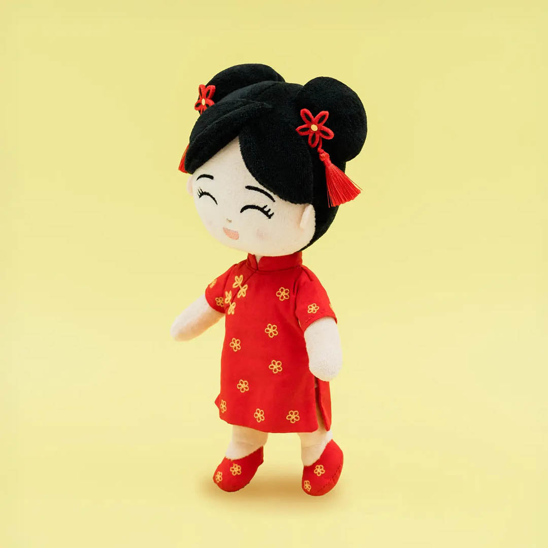 Chinese 'mei' Cultural Mini Doll