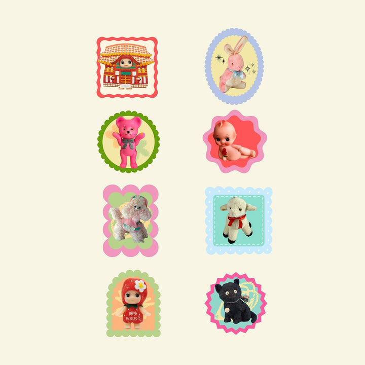 Toys Washi Flake Stickers