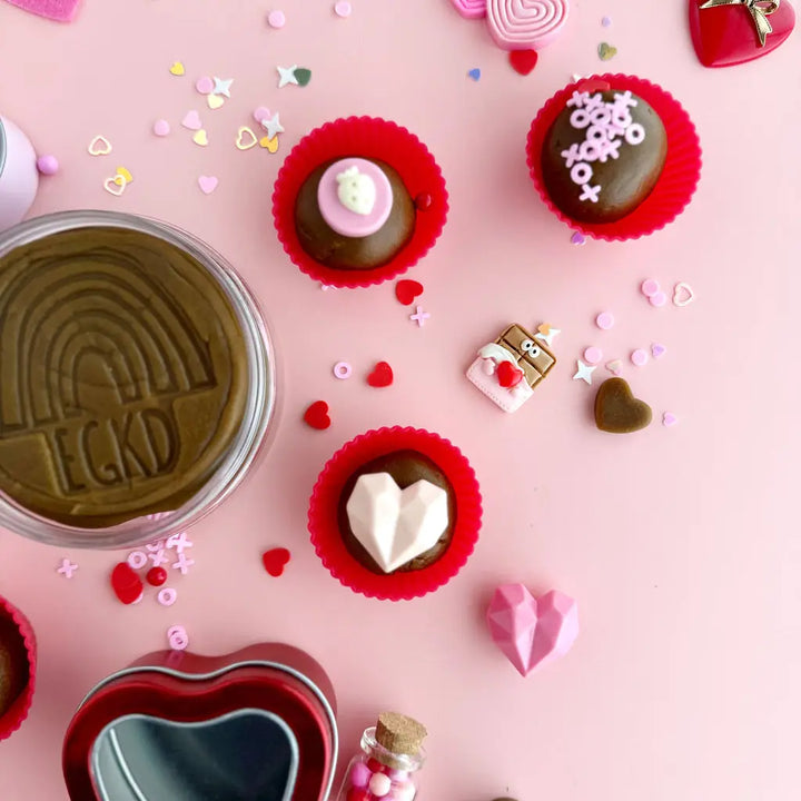 NEW Natural Sensory Play Dough Kit- Valentine's Box of Chocolates