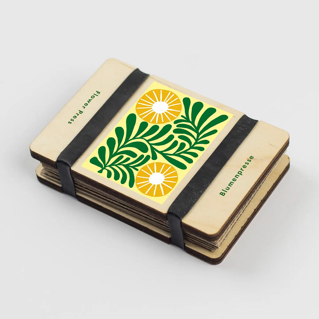 Wooden Pocket Flower Press - Vine