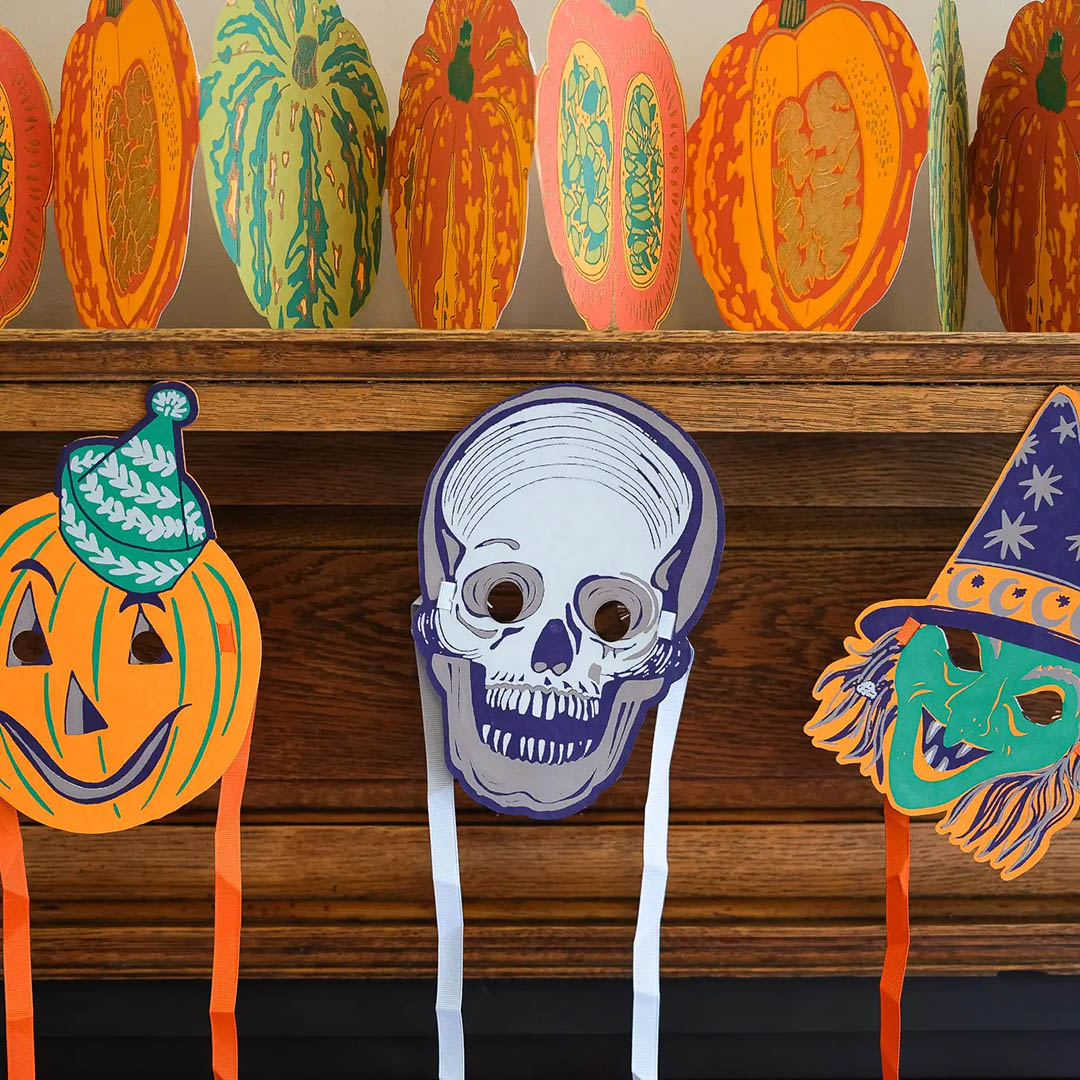 Halloween Fancy Dress Face Masks