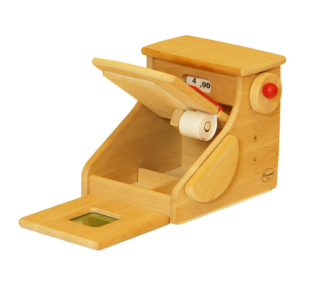 Wooden Heirloom Cash Register