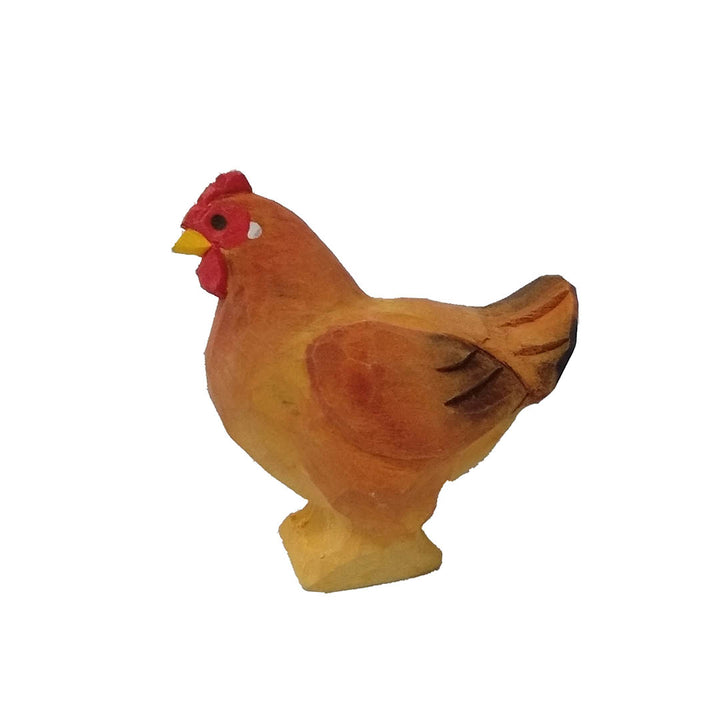 Wooden Chicken Animal Toy