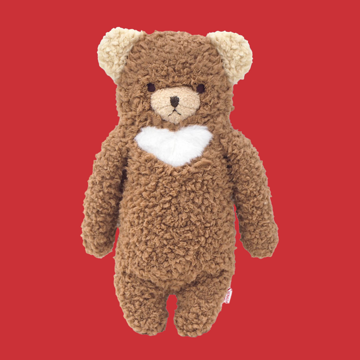 Japanese Mini Classic Bear Doll- Dark Brown