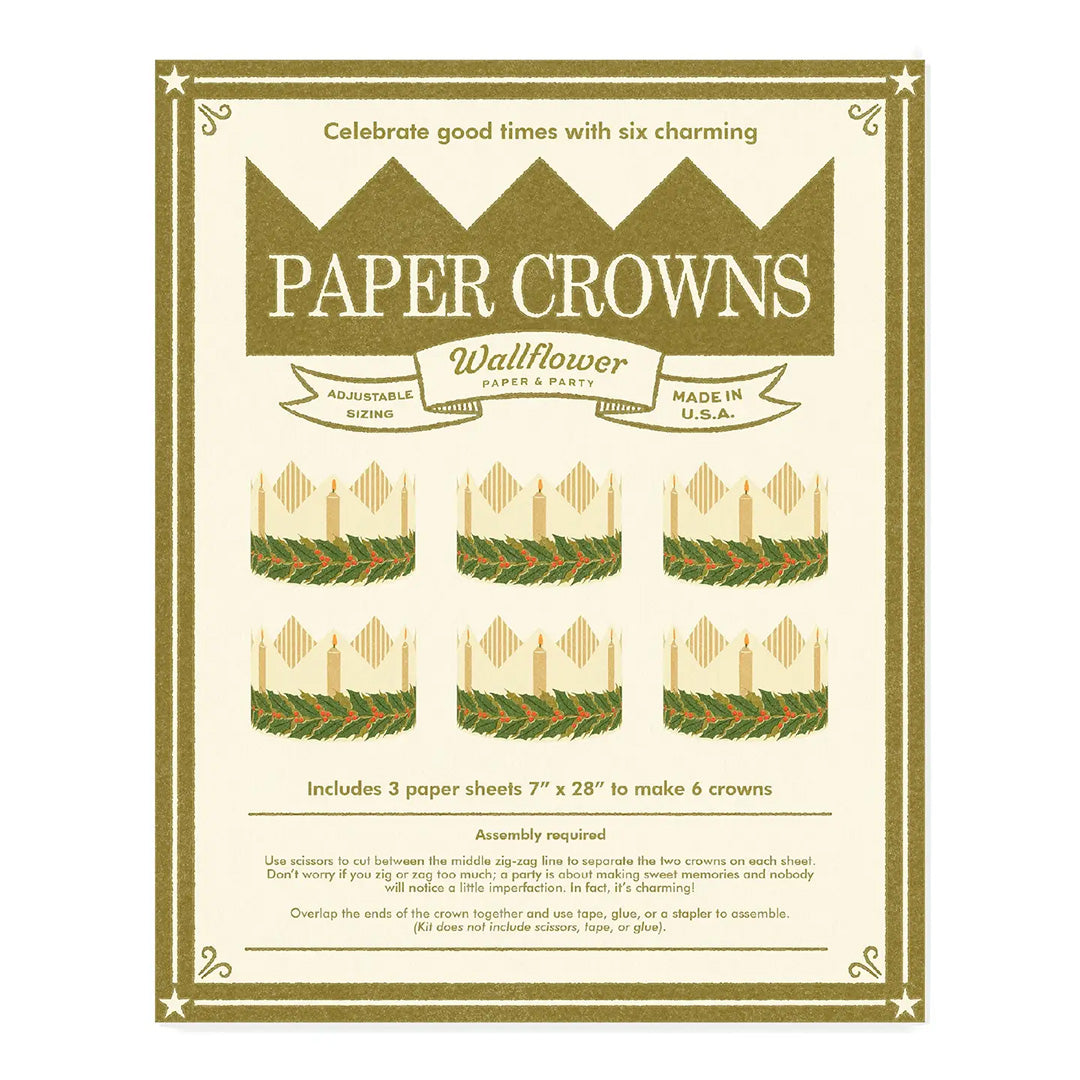 Saint Lucia Paper Crowns