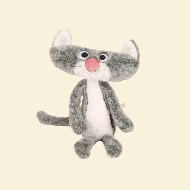 Retro Cat Plush Toy
