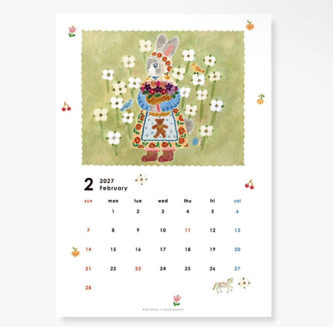 Aiko Fukawa 2027 Calendar