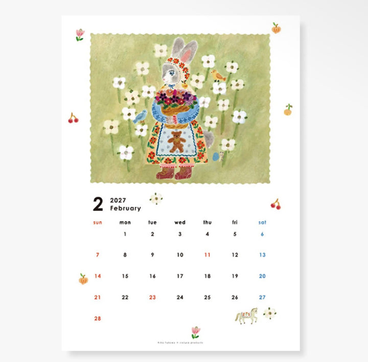 Aiko Fukawa 2027 Calendar