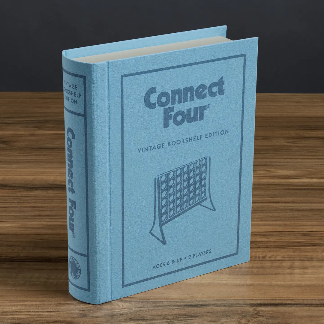 Connect 4 Vintage Game Bookshelf Edition