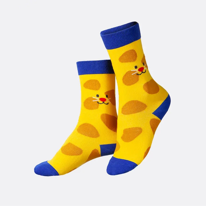 Kid's 3D Socks-Smiley Cat