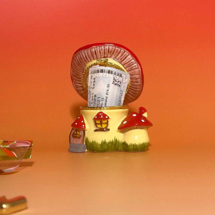 Mushroom House Trinket Box