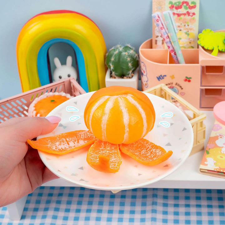 NEW Tangerine Cutie Peeling Fidget Sensory Toy