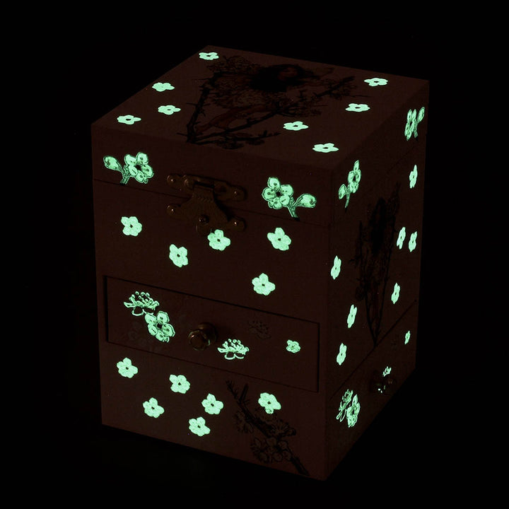 Glow-in-the-Dark Music Box Cherry Blossom Fairy