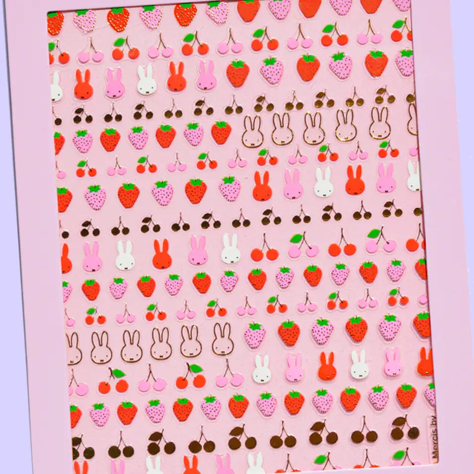 Nail Art Deco Stickers: Miffy is Sweet