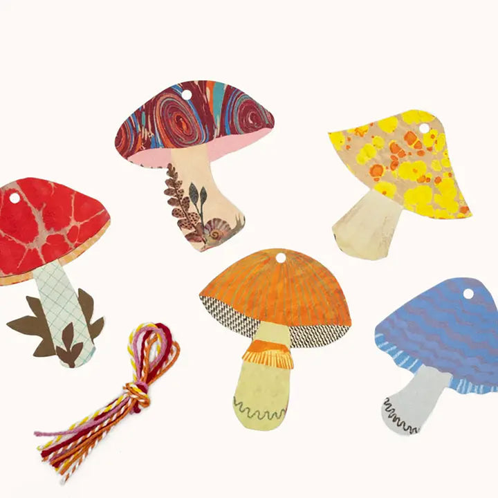 Mushroom Gift Tags